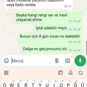 Beyhan Butik Ürün Gelmedi İptal Edemiyorum