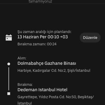 Uber Programı İle Taksi Çağırdım Fazla Para Verildi İade İstiyorum