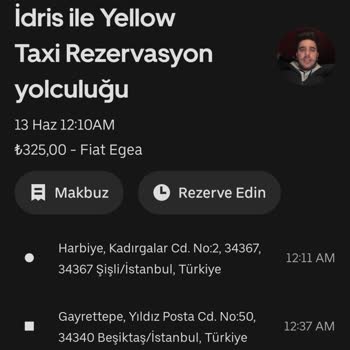 Uber Programı İle Taksi Çağırdım Fazla Para Verildi İade İstiyorum