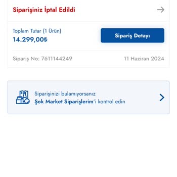 ECA Şok Gönderilmeyen Ürünler