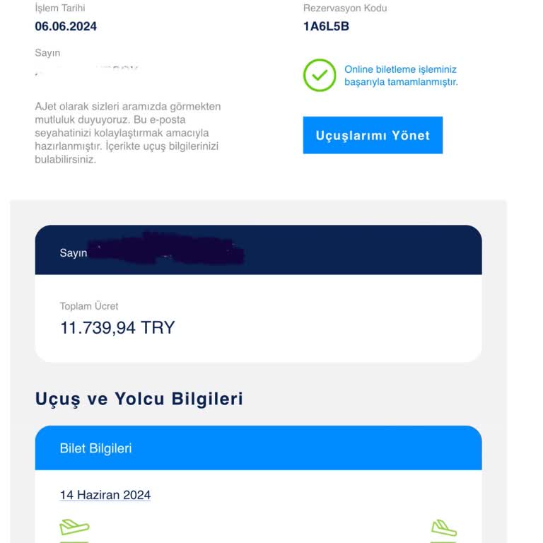 Ajet İle Yaşadığım Hayal Kırıklığı Ve İade Sorunu