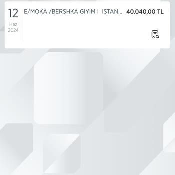 Bershka İşlem Yapmadan Kartımdan Para Çekildi