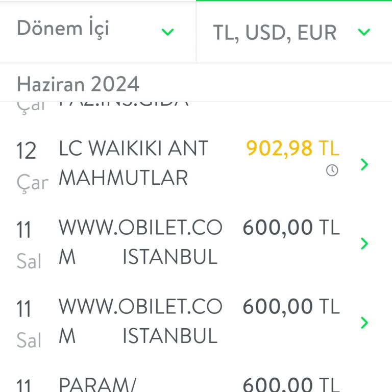 Obilet Hata Mesajı Sonrası İki Kez Para Çekmiş. Kredi Kartımdan