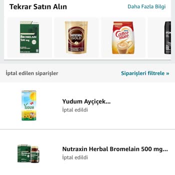 Carrefour SA Siparişim İptal Edildi