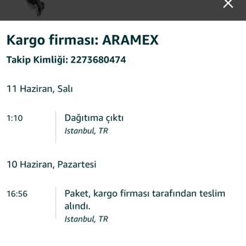 Aramex Kargo Ve Yurtiçi Kargo Takip