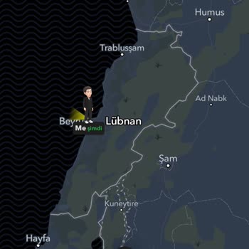 Apple Konumum Lübnan'da Olmamama Rağmen Beyrutu Gösteriyor