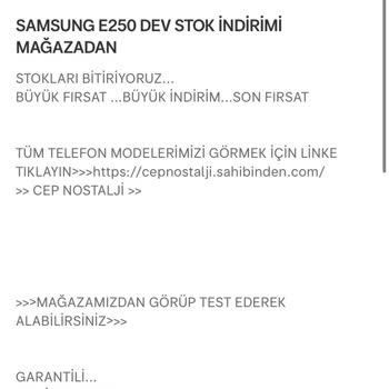 Cepnostalji (teknolojicenter.com.tr) Aldığım Telefon Arızalı Ve Kullanılmış Çıktı!