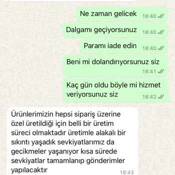 Reydeko Halı Paramı Alıp Ürün Yollamadılar