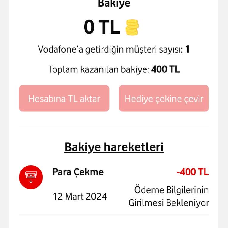 Vodafone Link At Ödeme