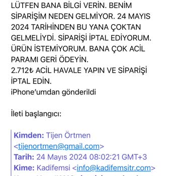 Kadifemsitr.com Kadifemsi Veya Evimsi Sipariş Hakkında