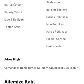 Kadifemsitr.com Kadifemsi Veya Evimsi Sipariş Hakkında