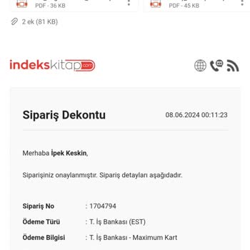 İndekskitap Kitap Göndermiyor İptal De Edilmiyor