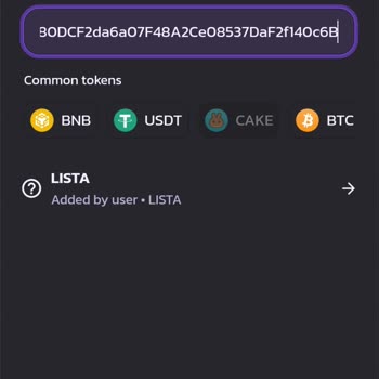 Pancakeswap Satış Yaptığınız Lista Coin Sahte,  Lütfen Tedbir Alın!