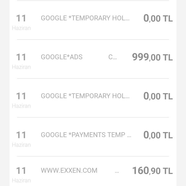 Exxen İzinsiz Para Çekimi