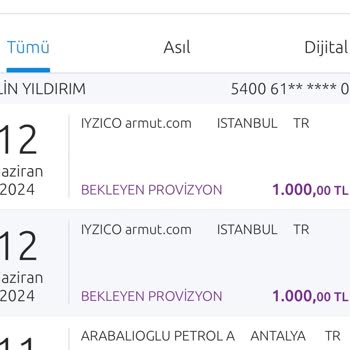 Armut Para Yüklemem Yapılmadı