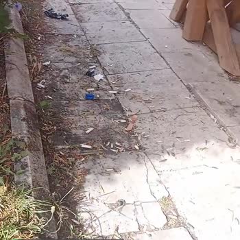 Kütahya Belediyesi Çocuk Parkı Çöp İçinde