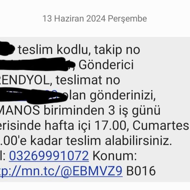 MNG Kargo Amanoslar Şubesi'nin Keyfi Teslimat Sorunu