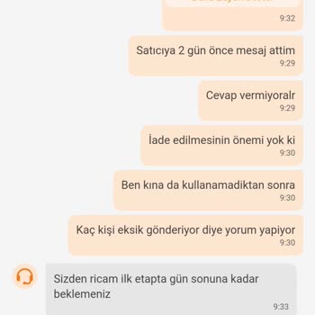 Trendyol Eksik Ürün Geldi Ama İlgilenmiyorlar