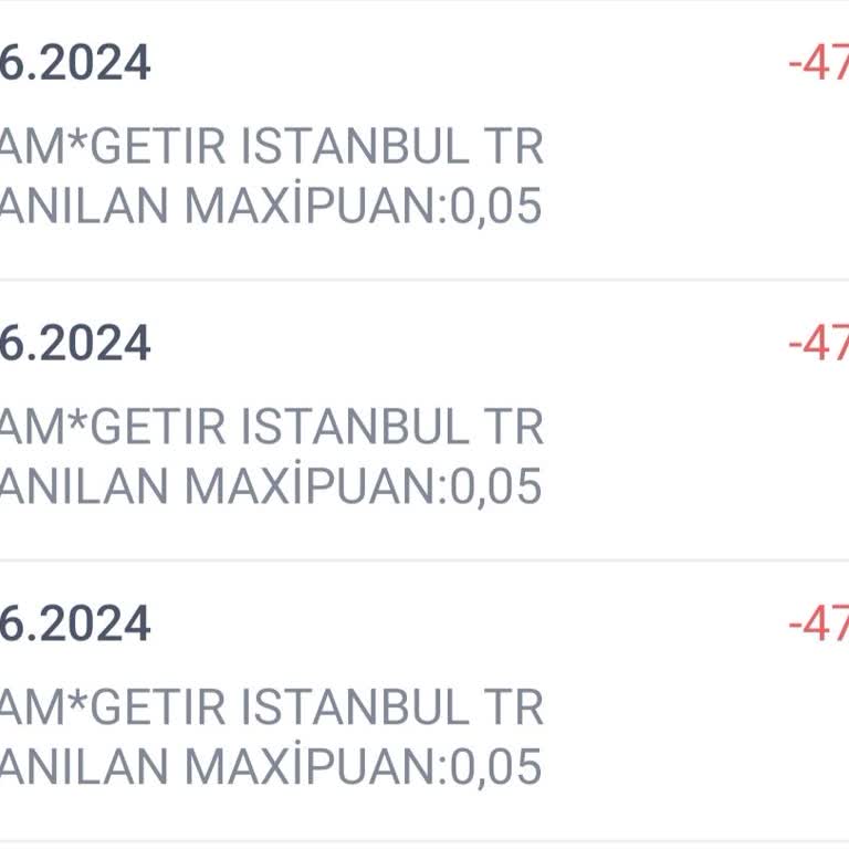 Getir Karttan Defalarca Para Çekti