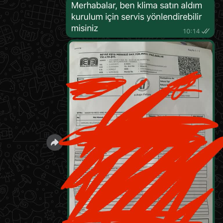 Samsung Klima Kurulumu Yapılamıyor
