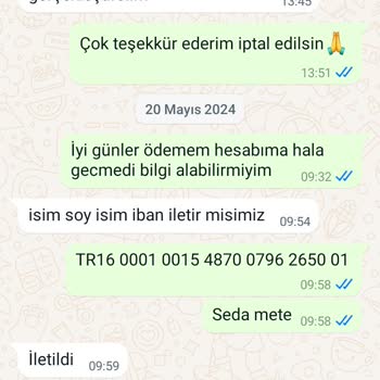 Ardil Tasarım Atölyesi Çeşitli Bahanelerle Paramı Göndermediler...