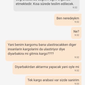 Trendyol Express Kargomu Yanlış Şehre Götürdü