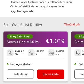 Vodafone'un Fahiş Zam Kararına İtiraz Ve Acil Düzeltme Talebi