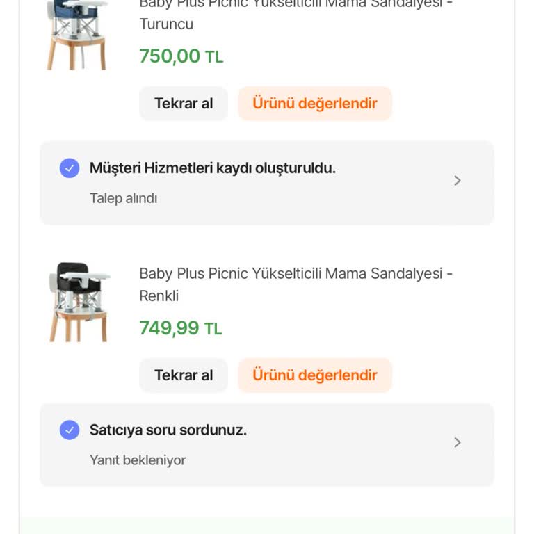 Ebebek Değişim Ürünü Yanlış Gönderip Değişim Bile Yapmıyor