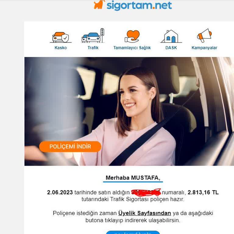 Sigortam.net Zeyil İşlemi İçin Oyalıyor, Satış Sonrası Hizmet Sıfır