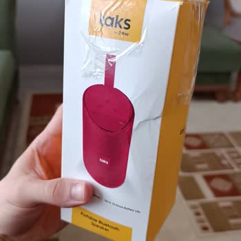 Getir'de "taks Taşınabilir Kablosuz Hoparlör" Siparişim Hasarlı Geldi