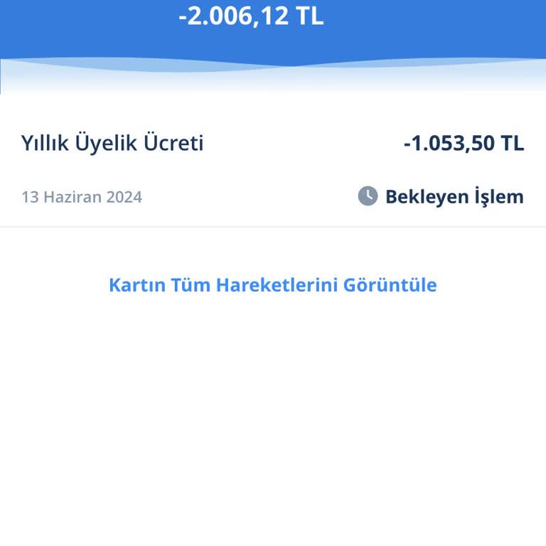 Denizbank Yıllık Kart Ücreti