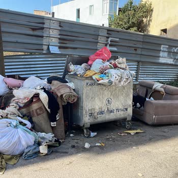 Karabağlar Belediyesi Temizlik Ve Çöp Konteyneri Sorunu