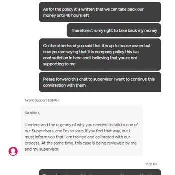 Airbnb İptal Sonrası Ödemeyi Geri Yapmıyor.