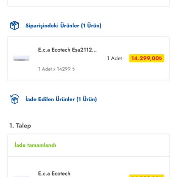 Şok Market Gönderilmeyen Ürün
