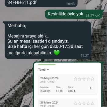 Martı Trafik Cezası İçin