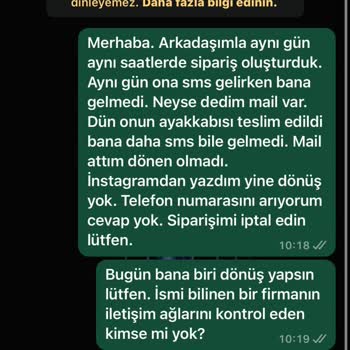 Selin Shoes Firmasına Asla Ulaşılmıyor. Ürünümü İade Etmiyor!