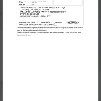 Ziraat Bankası Para Çekilmiş Geri İade Etsin