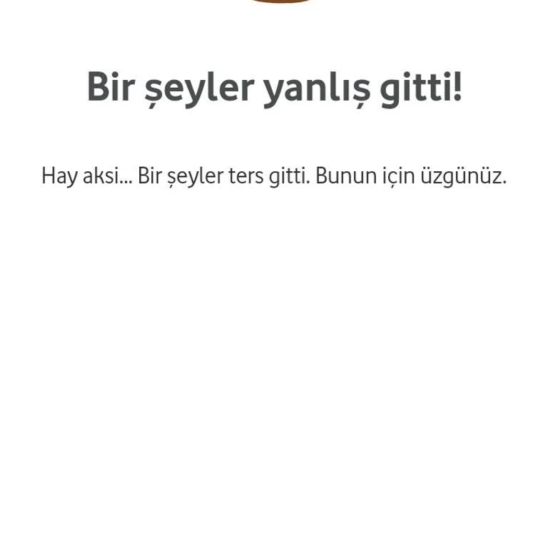 Vodafone Şikayet Ediyorum Ve Rahatsız Oluyorum