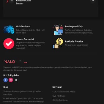 Valoskin.com E-posta Garantili Hesap Beklemede.