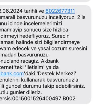 Akbank Kredi Kartı İadesinin Yansıtılmaması Ve Ödememi Talep Etmeleri