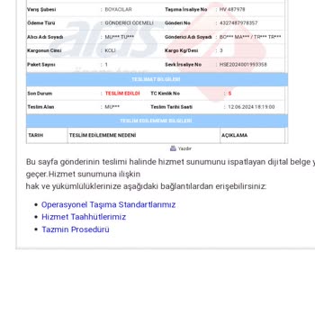 Aras Kargo Ciddiyetsizliği Ve Muhatap Bulamama