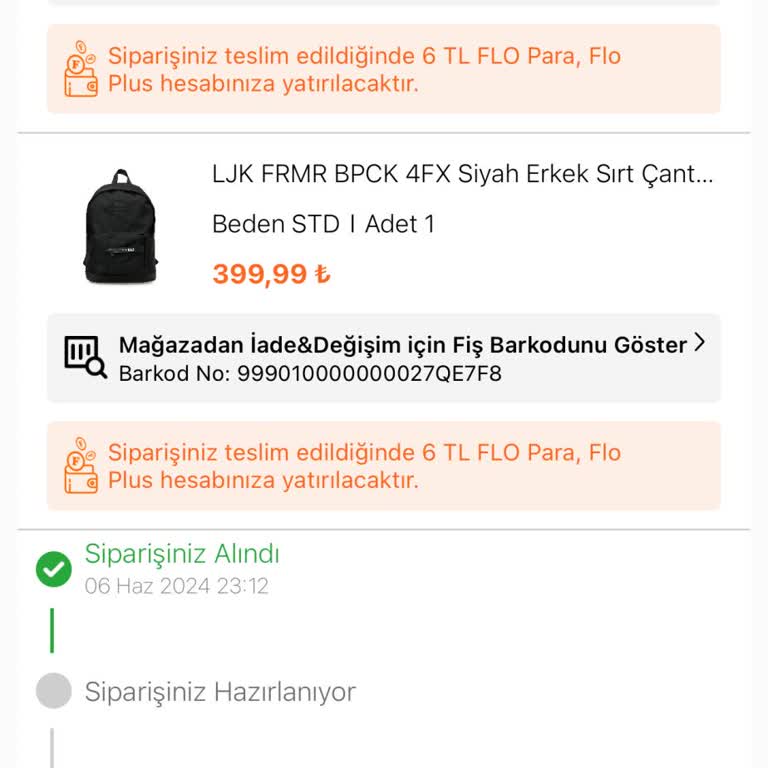 FLO Ayakkabı Sipariş Umursamazlığı -