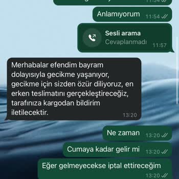 Lesequence Mağazasından Şikayetçiyim Dönüş Yapmıyorlar