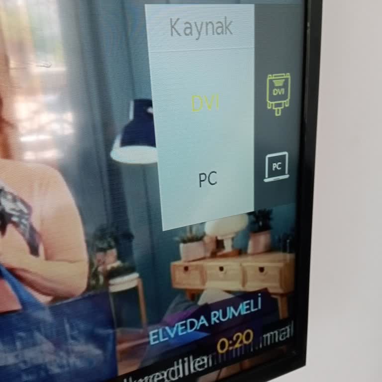 Sunny TV HDMI Seçeneği Görmüyor