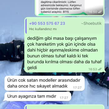 Shoe Butik Mağduriyeti