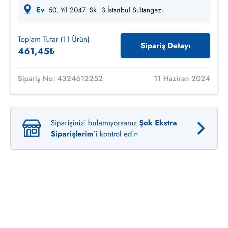 Cepte Şok Ürün İptal Edilmiyor