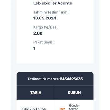 Çorum Sürat Kargo Leblebiciler Şube