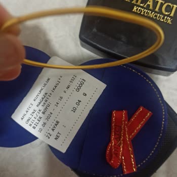 Trendyol'dan Alınan Ahlatcı Bilezik, Yanlış Ürün, İade Kabul Edilmiyor