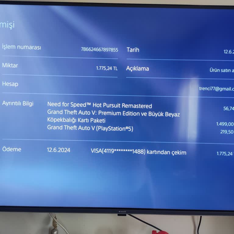 PlayStation 5 Oyun Paralı Oyun İade Etme
