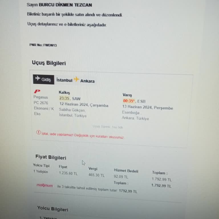 Ucuzabilet Uçak Bileti Erteleme